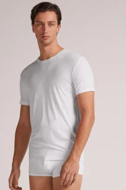 Modal and Silk T-Shirt