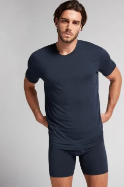 Modal and Silk T-Shirt