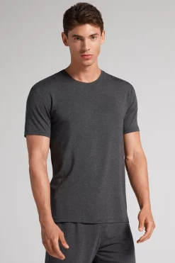 Modal and Silk T-Shirt