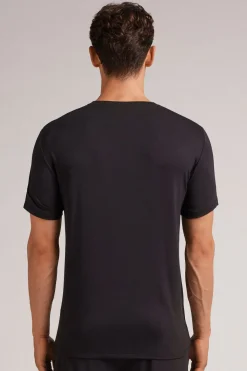 Modal and Silk T-Shirt