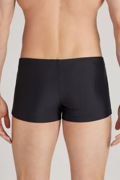 Plain Square-Cut Swim Trunks