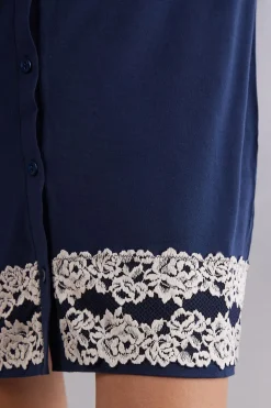 Pretty Flower Open Nightdress