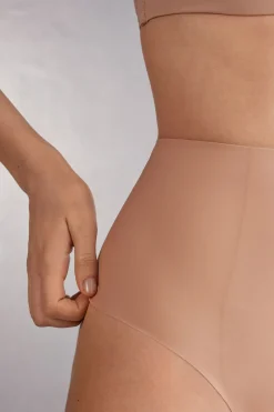 Raw-Cut Microfibre French Knickers
