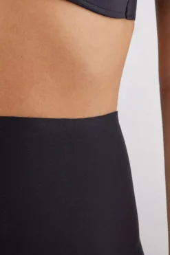 Raw-Cut Microfibre Shorts