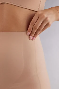 Raw-Cut Microfibre Shorts