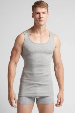 Ribbed Superior Cotton Vest Top