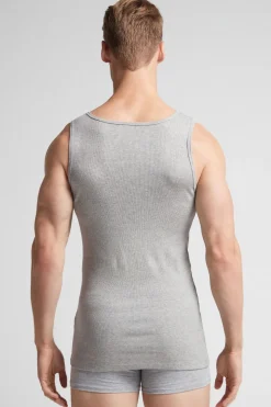 Ribbed Superior Cotton Vest Top