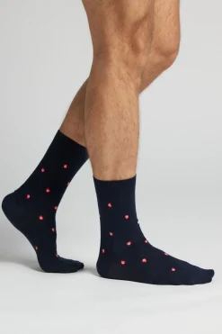 Short Patterned Cotton Socks