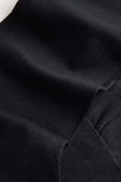 Short Sateen Cotton Lisle Socks