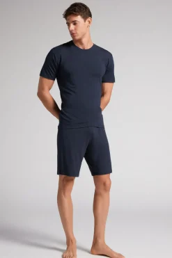 Silk and Modal Shorts