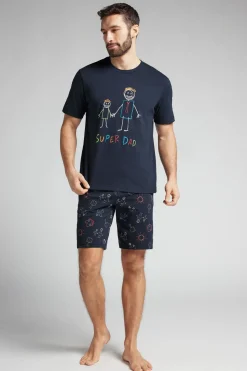 Super Dad Short Cotton Pyjamas