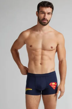Superior Cotton Boxers with DC Comics Superman Print