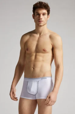 Superior Cotton Boxers with Exposed Elasticated Waistband