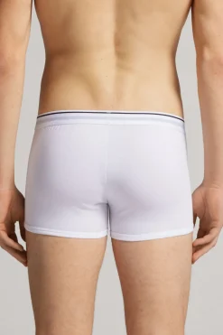 Superior Cotton Boxers with Exposed Elasticated Waistband