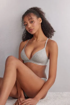 Tiziana Natural Cotton Triangle Bra