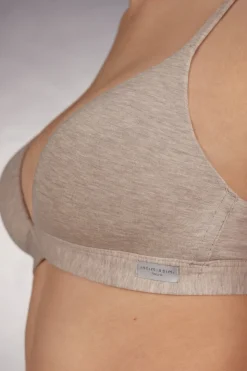 Tiziana Natural Cotton Triangle Bra