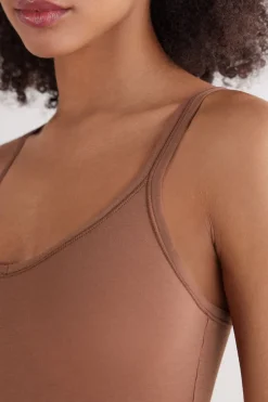 Ultralight Cotton Vest Bodysuit