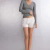 Ultralight Modal with Cashmere V-Neck Top