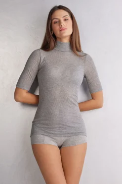 Ultranatural with Cashmere High-Neck Top