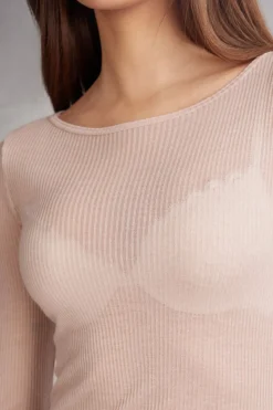 Ultranatural with Cashmere Long-Sleeved Cashmere Top
