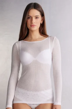 Ultranatural with Cashmere Long-Sleeved Cashmere Top