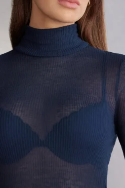 Ultranatural with Cashmere High-Neck Top