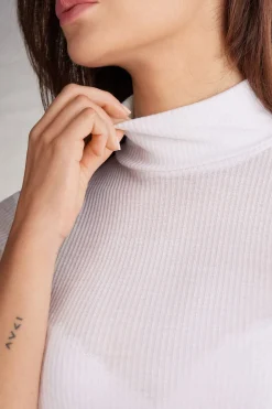 Ultranatural with Cashmere High-Neck Top