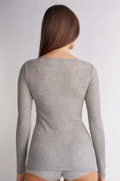 Ultranatural with Cashmere Long-Sleeved Cashmere Top