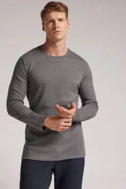 Warm Cotton Long-Sleeved Top