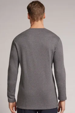 Warm Cotton Long-Sleeved Top