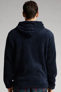 Zip-Up Teddy Sweatshirt